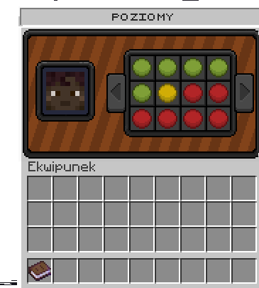 Poziomy gracza — GUI